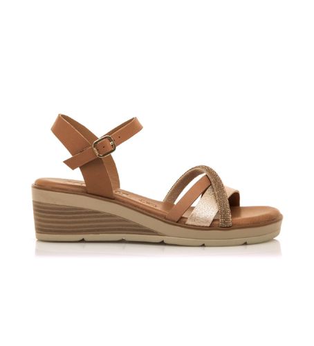 Til kvinder. 54556 Mariella sandaler i brunt (36), 3-5 cm, Spænder, Casual - Mustang - Modalova