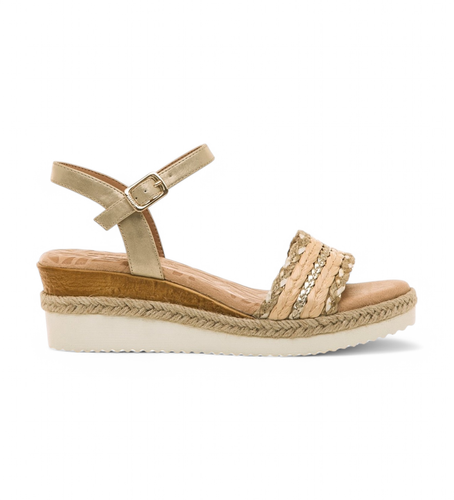 Til kvinder. 53338 Elif-sandaler i (38), Guldfarvet, 3-5 cm, Spænder, Casual - MTNG - Modalova
