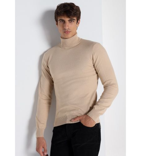 Til mænd. 171513125 Basistrøje med rullekrave (XL), Hvid, Casual, Bomuld, Lange ærmer - Lois Jeans - Modalova