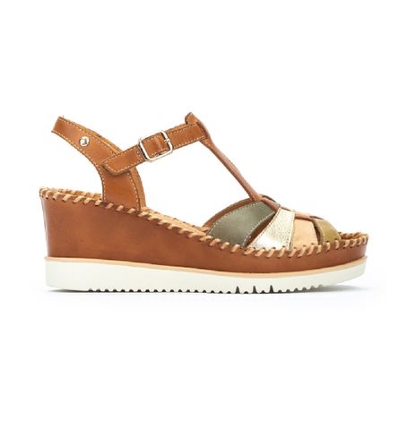Til kvinder. W3Z-1836C1 Brune kilehælssandaler i Aguadulce (40), 5-8 cm, Spænder, Casual - Pikolinos - Modalova