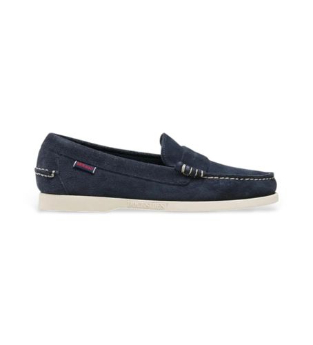 Til mænd. 7111MSW Dan Boat Loafers i navy (41), Blå, Fast, Ingen, Casual - Sebago - Modalova
