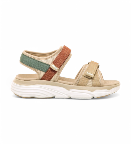 Til kvinder. 60815 Tsunami sandaler (36), Stof, 3-5 cm, Velcro, Casual - MTNG - Modalova
