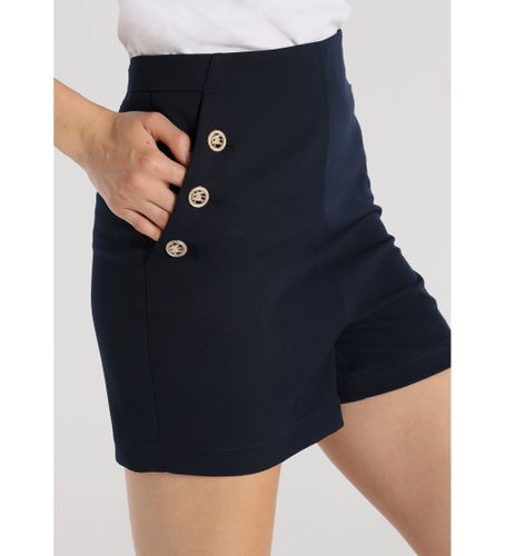 Til kvinder. 310038114 Navy shorts i sømandsstil (28), Casual, Polyester - Victorio & Lucchino, V&L - Modalova