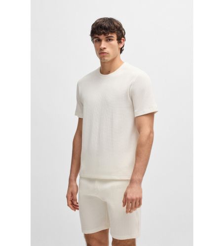 Til mænd. 50540567 Structure T-shirt (S), Casual, Bomuld, Korte ærmer - BOSS - Modalova