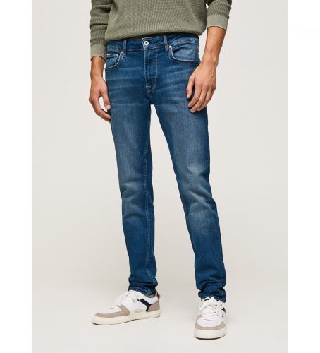 Til mænd. PM206326DN8 Jeans Stanley (33/32), Casual, Økologisk bomuld, Bæredygtig - Pepe Jeans - Modalova