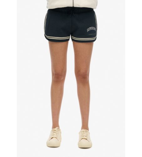 Til kvinder. W7110458A Club Racer shorts navy (S), Casual, Bomuld - Superdry - Modalova