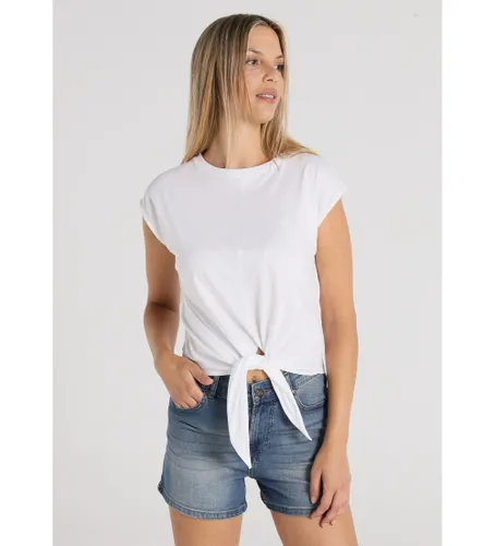 Til kvinder. 423182710 Kortærmet T-shirt (XS), Casual, Bomuld, Korte ærmer - Lois Jeans - Modalova