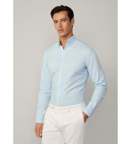 Til mænd. HM3010263 Slim fit oxfordskjorte (L), Casual, Bomuld, Lange ærmer - Hackett London - Modalova