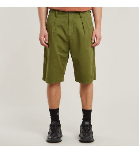 Til mænd. D24544-D910-H031 Grønne, plisserede chino-shorts (30), Casual, Bomuld - G-Star - Modalova