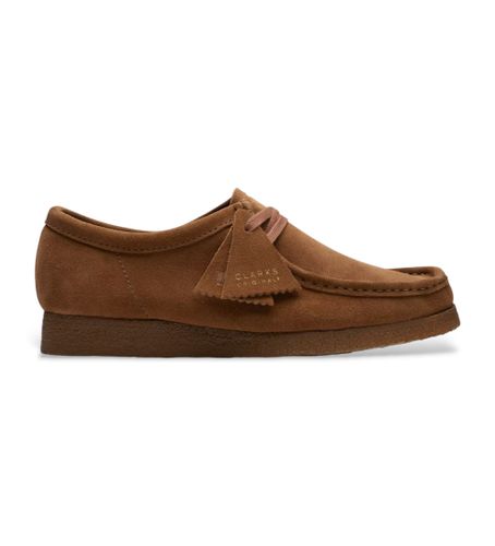 Til mænd. 26155518 Wallabee brune lædersko (41), Fast, Ruskind, Blonder, Casual - Clarks - Modalova