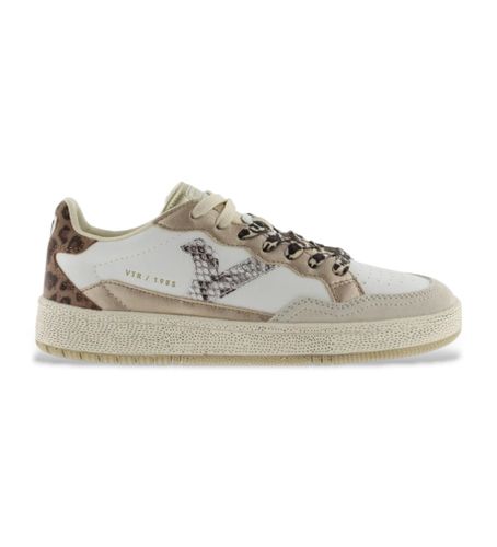 Til kvinder. 8806109 Smash Animal Mix træningssko i læder (36), 1-3 cm, Blonder, Casual - Victoria - Modalova