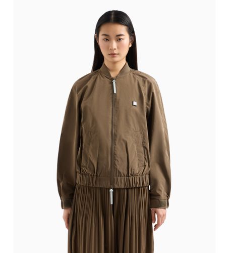 Til kvinder. XW000217AF10853U6199 Bomberjakke med funktionelle detaljer, (XS), Casual, Polyester - Armani Exchange - Modalova