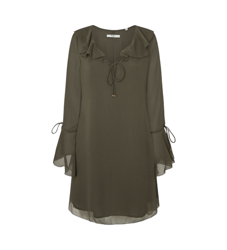 Til kvinder. PL953617 Respekt kjole (XL), Casual, Polyester, Lange ærmer - Pepe Jeans - Modalova