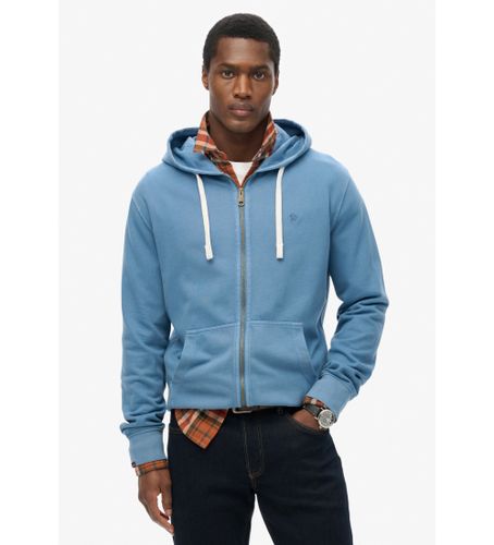Til mænd. M2014170A Uundværlig klassisk hættetrøje med lynlås (M), Casual, Bomuld - Superdry - Modalova