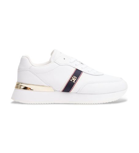 Til kvinder. FW0FW08904 Sneakers i med TH-monogram-logo, (36), 1-3 cm, Blonder, Casual - Tommy Hilfiger - Modalova