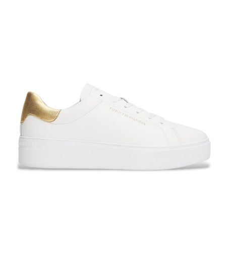 Til kvinder. FW0FW08756 Tennissko i , hvide (36), 3-5 cm, Blonder, Casual - Tommy Hilfiger - Modalova