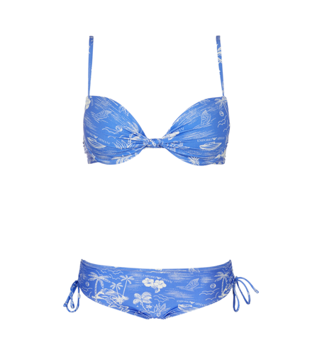 Til kvinder. EW000800_AF12190 push up-bikini (XL), Badetøj, Polyester - Emporio Armani - Modalova