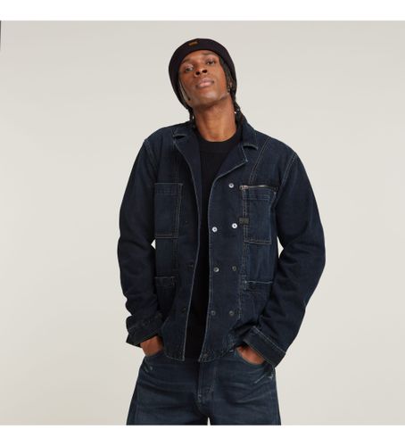 Til mænd. D25263-D489-G949 Korrekt blazer (L), Casual, Denim, Økologisk bomuld, Bæredygtig - G-Star - Modalova