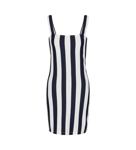 Til kvinder. 7W000310_AF12214 Kort kjole , (M), Casual, Polyester, Uden ærmer/stropper - EA7 - Modalova