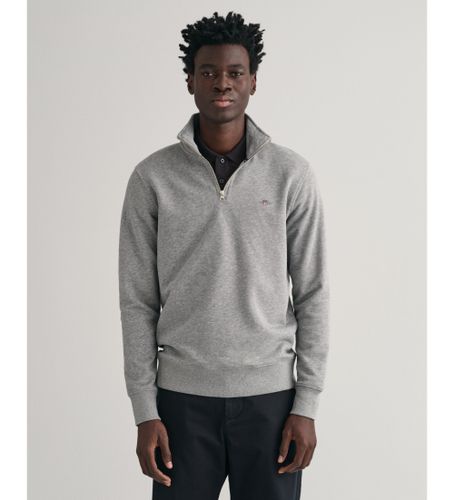 Til mænd. 2008005 Shield sweatshirt med halv lynlås (L), Casual, Bomuld - Gant - Modalova