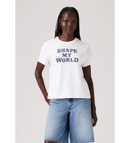 Til kvinder. A2226-0137 Klassisk grafisk T-shirt (S), Casual, Bomuld, Korte ærmer - Levi's - Modalova
