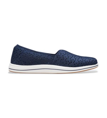 Til kvinder. 26172506 Ballerinaer Brinkley Emily navy (41), Stof, Fast, Ingen, Casual, Blå - Clarks - Modalova