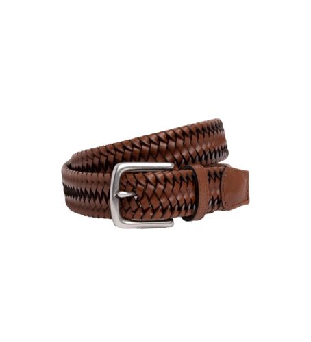 Til mænd. HM413485 Læderbælte Flettet (M), Casual - Hackett London - Modalova