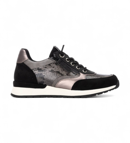 Til kvinder. 17296004-NEGRO Træningssko 172960 (37), Fast, Blonder, Casual - Refresh - Modalova