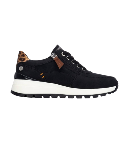 Til kvinder. 17324302-NEGRO Træningssko 173243 (37), Fast, 1-3 cm, Lynlås, Casual - Refresh - Modalova