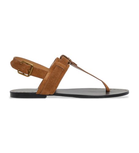 Til kvinder. PLS90705 Brune Sann One-sandaler i (39), Fast, Ruskind, Spænder, Casual - Pepe Jeans - Modalova