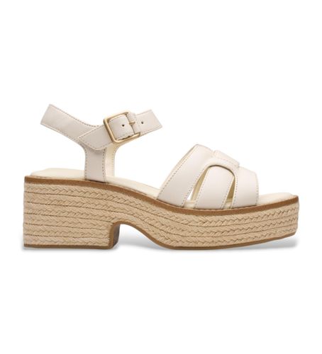 Til kvinder. 26181249 Coledale Strap sandaler cremehvid (38), 5-8 cm, Spænder, Casual - Clarks - Modalova