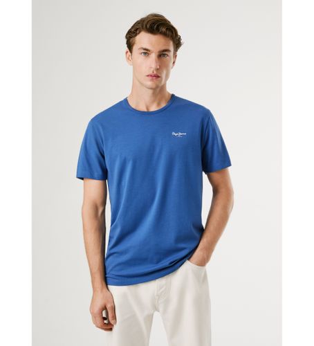 Til mænd. PM5010133 Original Basic T-shirt 3N (M), Casual, Bomuld, Korte ærmer - Pepe Jeans - Modalova