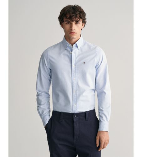 Til mænd. 3230115 Slim Fit Stretch Oxford-skjorte (XS), Casual, Bomuld, Klassisk, Lange ærmer - Gant - Modalova