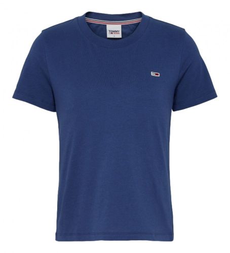 Til mænd. DW0DW09198 Tjw Regular Jersey C hals T-shirt (XXS), Casual, Korte ærmer, Økologisk bomuld, Bæredygtig - Tommy Jeans - Modalova