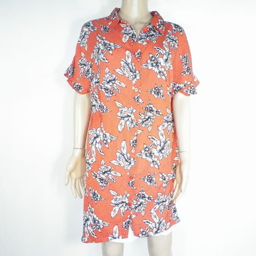 Robe Orange Taille Estime M - Label Emmaus - Modalova