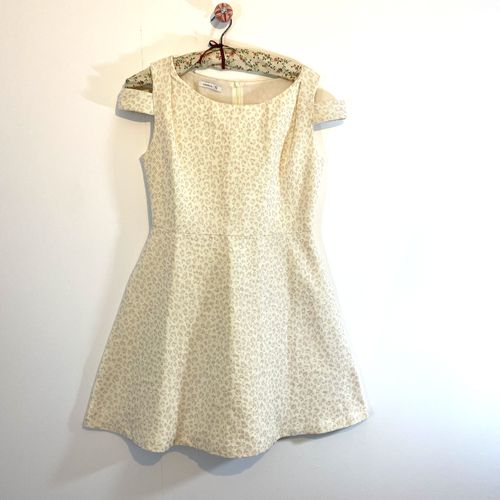 Robe blanche pâle pailleté - - 40 - mademoiselle r (la redoute) - Modalova