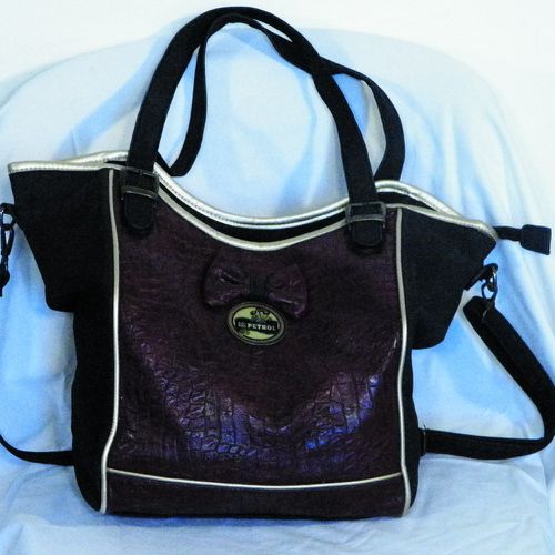 Sac A Main Femme Noir LILI PETROL - lili petrol - Modalova