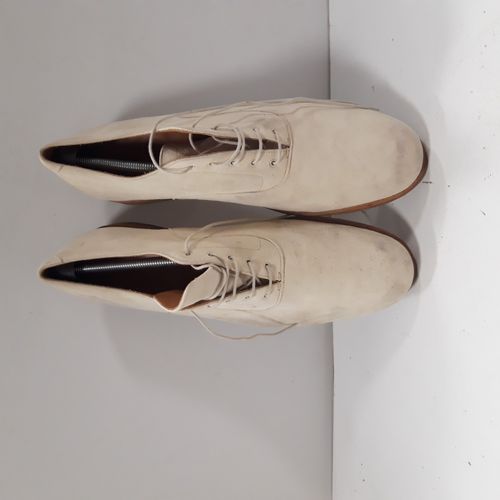 Chaussures Derby Heschung, s, Daim beige, Pointure 41 - Label Emmaus - Modalova