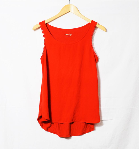 Débardeur corail - Camaïeu Essential - L - camaïeu essentiel - Modalova