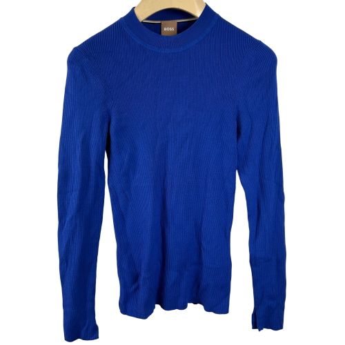 Pull en maille  col ras de cou saphir - Taille S - hugo boss - Modalova