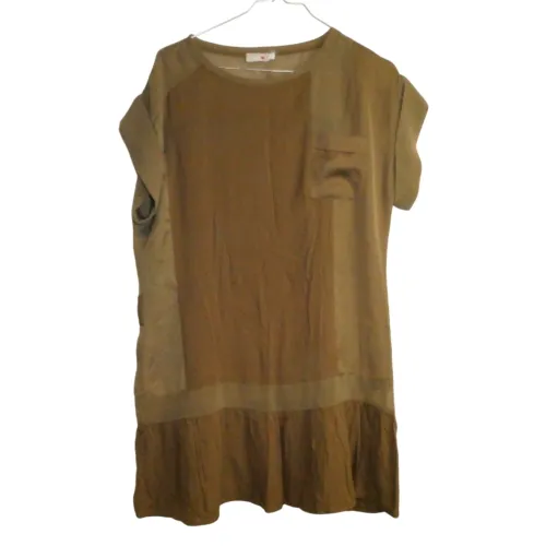 Robe fluide  dtails contrasts - 38 - jacqueline riu - Modalova