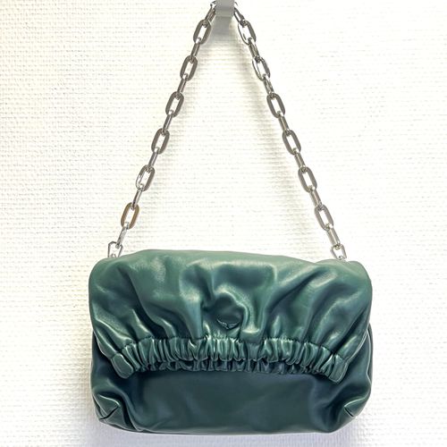 Sac  main Zadig&Voltaire Rockyssime cuir vert - zadig & voltaire - Modalova