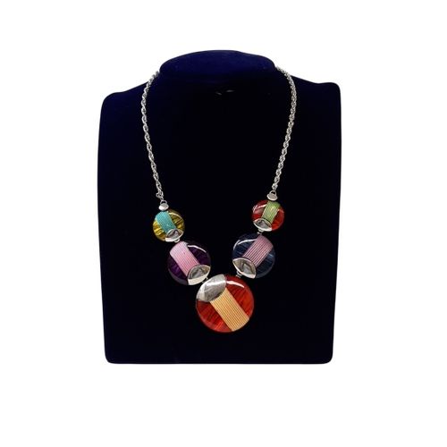 Collier mtal fantaisie 52cm - Label Emmaus - Modalova
