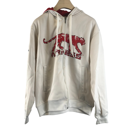 Gilet blanc et rouge  capuche - M - airness - Modalova