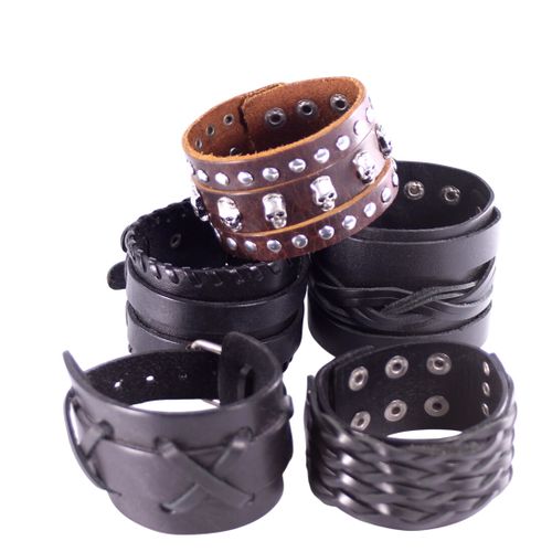 Bracelets homme faon cuir - Label Emmaus - Modalova