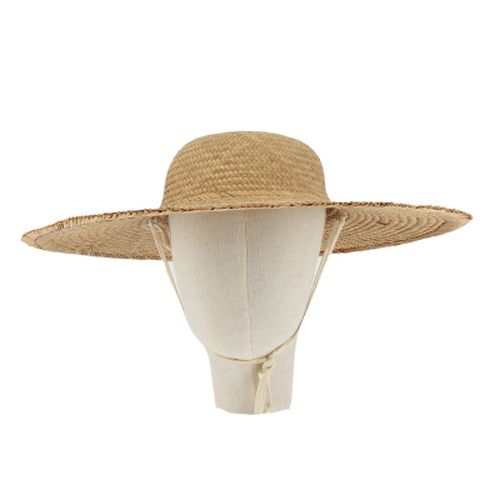 Grand chapeau de paille taille unique - Label Emmaus - Modalova