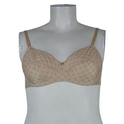 Soutien-gorge beige imprim avec armatures - Taille 100C - antigel - Modalova