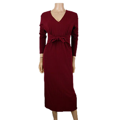 Robe bordeaux - taille XS - bershka - Modalova