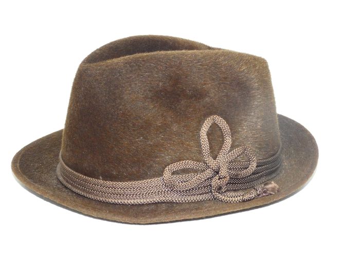 Chapeau Fedora Hallali en feutre poil FLECHET France Taille 57 - flchet - Modalova