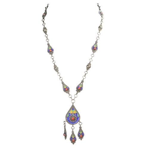 Collier Berbère - Métal et émail - Label Emmaus - Modalova